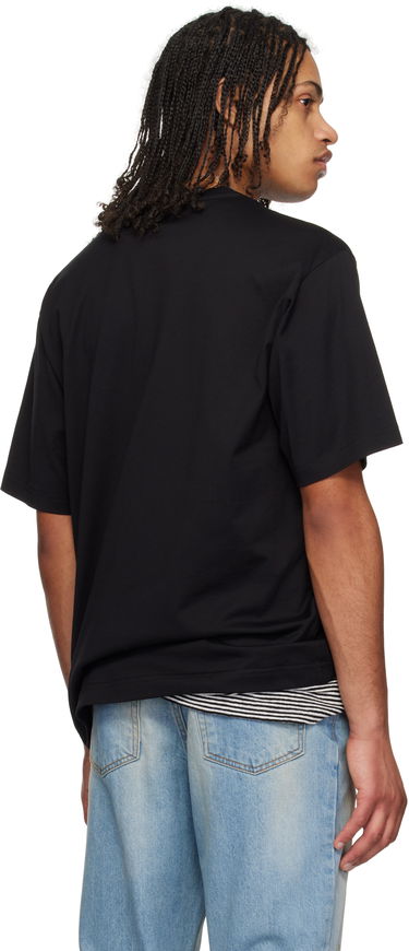 T-shirt Dolce & Gabbana Dolce&Gabbana Logo Embroidery T-Shirt Svart | G8PN9ZG7O4E, 2