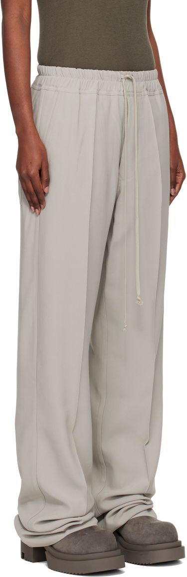 Byxor Rick Owens Rick Owens Concordians Dietrich Drawstring Trousers Grå | RP02E4325 HY, 1