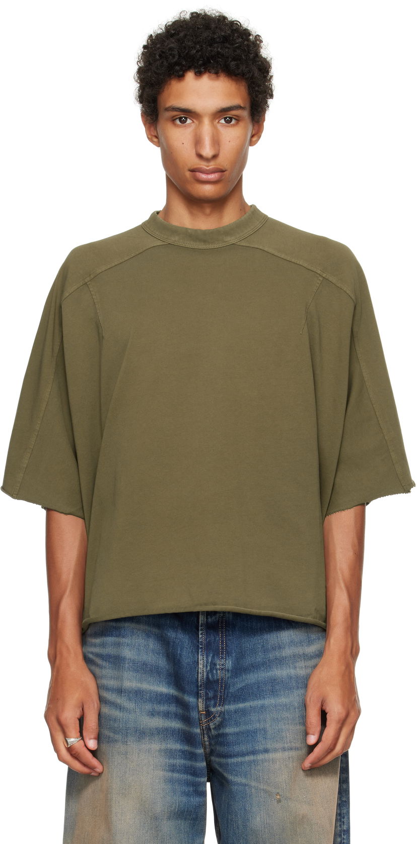 T-shirt Entire Studios Entire Studios Heavy Dart T-Shirt Grön | ES2487MI