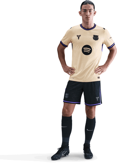 Jersey Nike Nike x Kobe FC Barcelona Authentic Away Jersey Beige | hj4554-784, 3