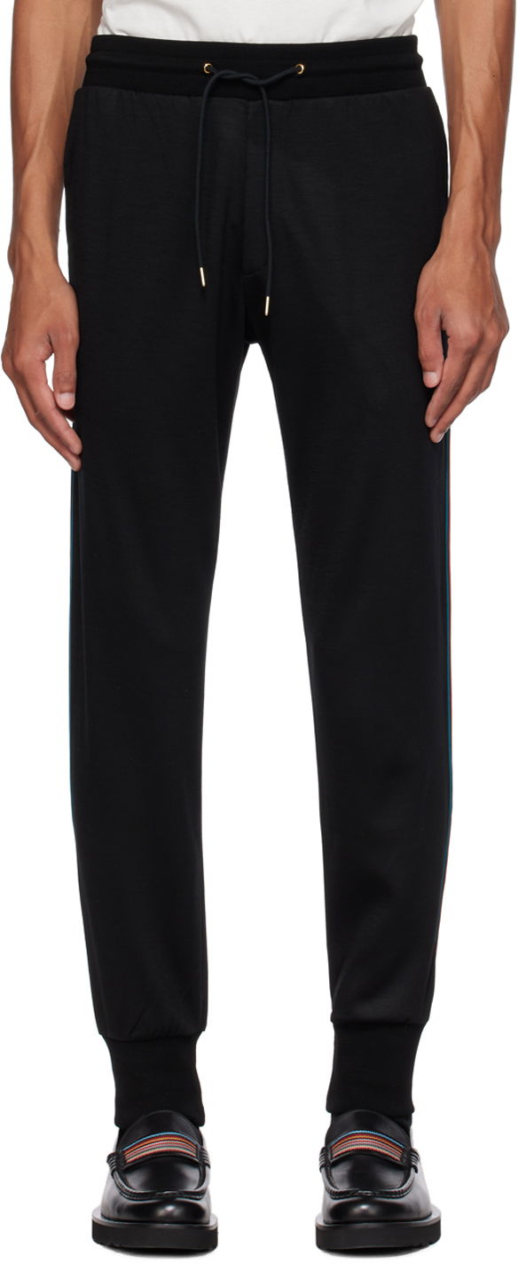 Träningsbyxor Paul Smith Paul Smith Stripe Sweatpants Svart | M1R-299S-H00035, 0