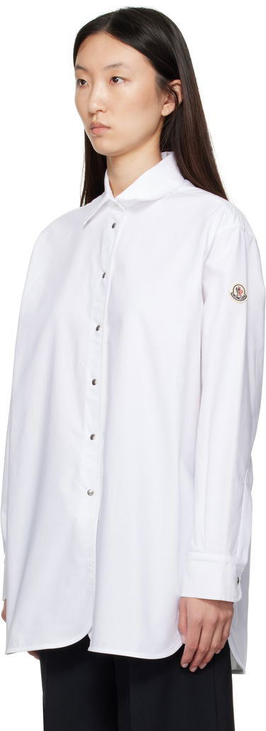 Skjorta Moncler Moncler Canvas Shirt Vit | K20932F00014598S2, 3