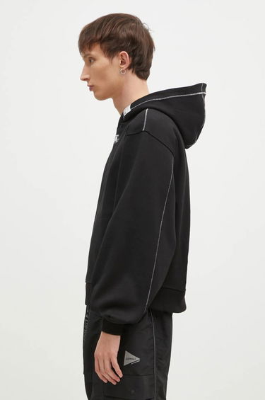 Sweatshirt ADER ERROR Black Smooth Hoodie Svart | BN01SSHD0102, 1
