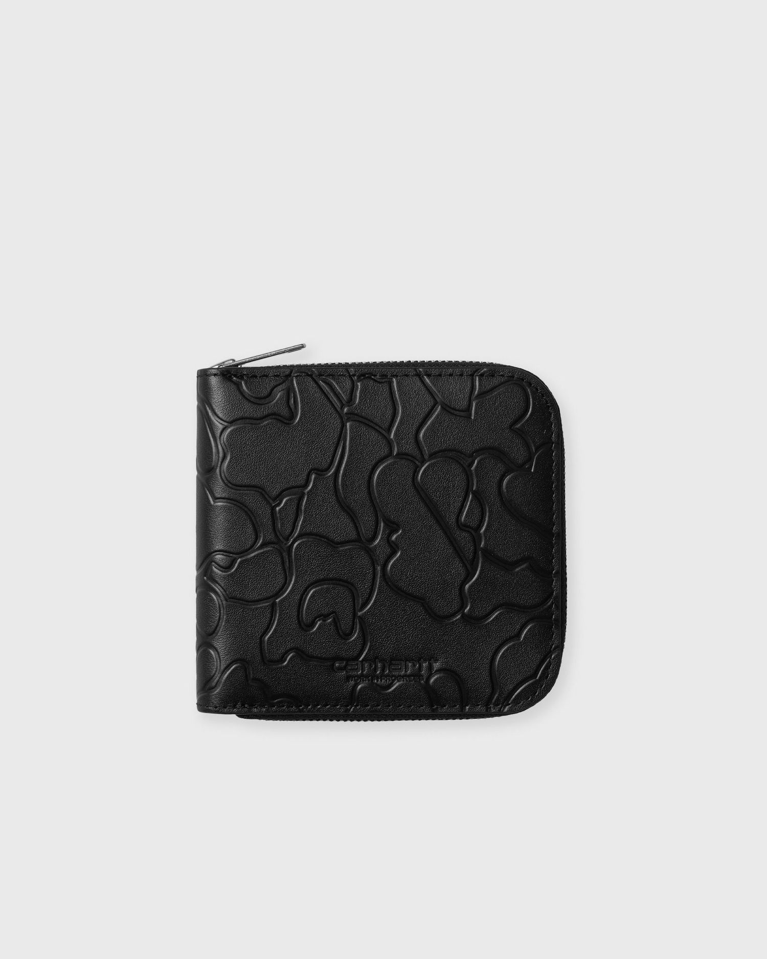 Plånbok Carhartt WIP Embossed Camo Duck Zip-Around Wallet Svart | I035402-00E.XX, 1