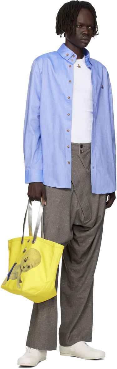 Skjorta Vivienne Westwood Vivienne Westwood Two Button Krall Shirt Blå | 24010005-W017R-, 3