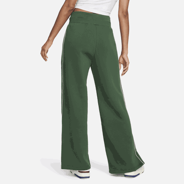 Träningsbyxor Nike Sportswear Phoenix Fleece High-Waisted Open-Hem Tracksuit Bottoms Grön | FV4972-323, 1
