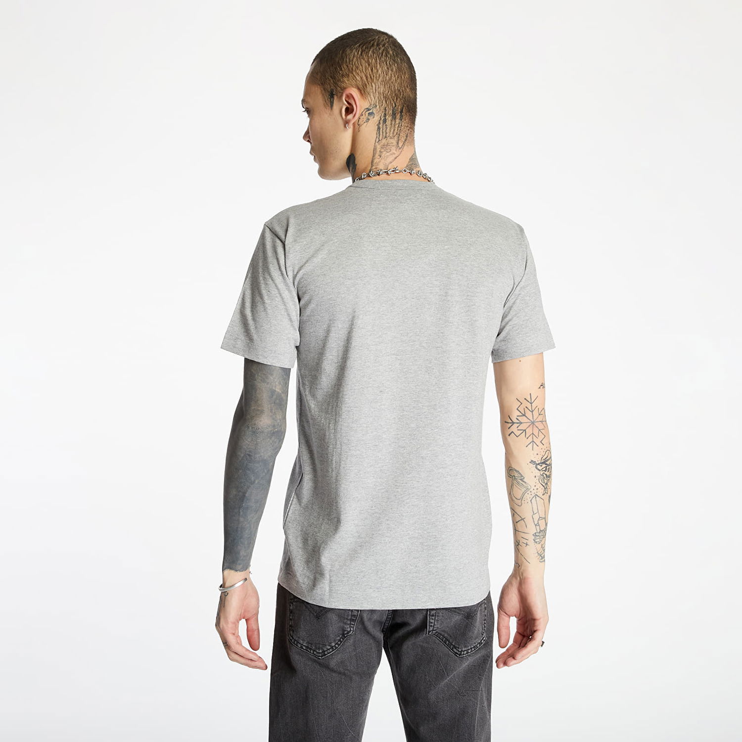 T-shirt Comme des Garçons PLAY Tee Grå | AZT080 Grey, 1