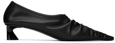 Sneakers och skor Stella McCartney Elsa Ruched Kitten Heels Svart | 810417W1IL0, 0