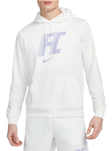Sweatshirt Nike Dri-FIT FC Fleece Hoodie Vit | dv9757-121