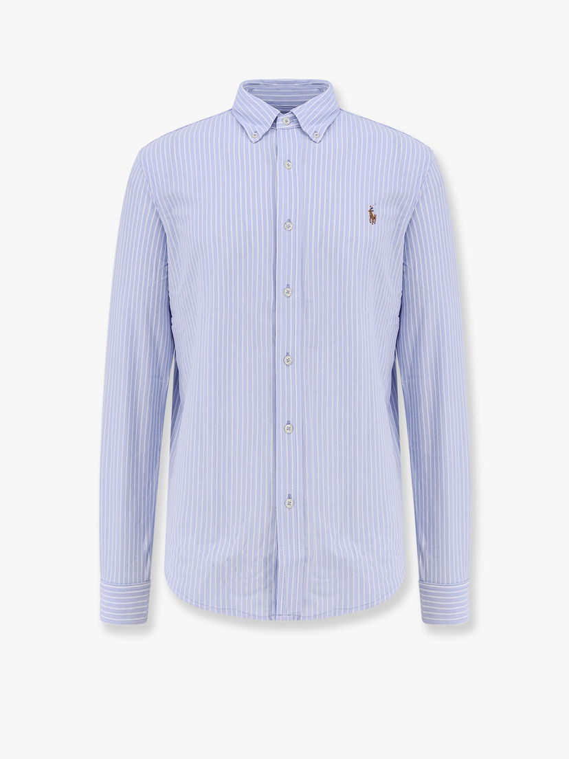 Skjorta Polo by Ralph Lauren Striped Button-Down Shirt by Polo Ralph Lauren Blå | 710934575002