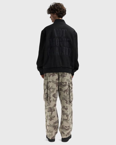 Bomberjacka By Parra Embroidered Flying Bird Varsity Jacket Svart | 54365, 2
