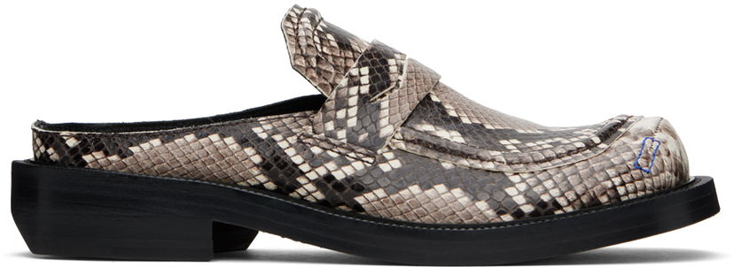 Kläder ADER ERROR ADER error Curve MU02 Slip-On Loafers Grå | BLASSS202MU