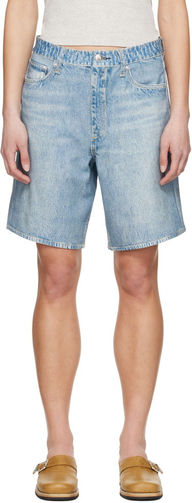 Shorts rag & bone rag & bone Miramar Ponte McKenna Shorts Blå | WCW25S9001PT01, 0