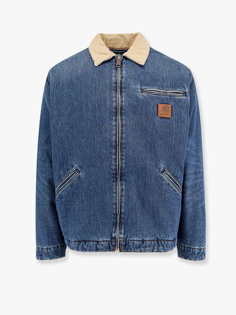 Jacka Carhartt WIP Blue Denim Jacket Blå | I0347342XN4Q