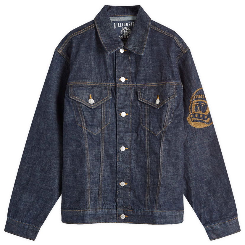 Jacka BILLIONAIRE BOYS CLUB Billionaire Boys Club Astro Selvedge Denim Jacket, Size Medium Blå | B24204-BL
