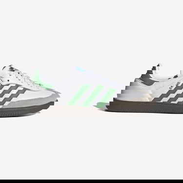 Sneakers och skor adidas Originals Samba OG White Green Vit | IG1024, 4