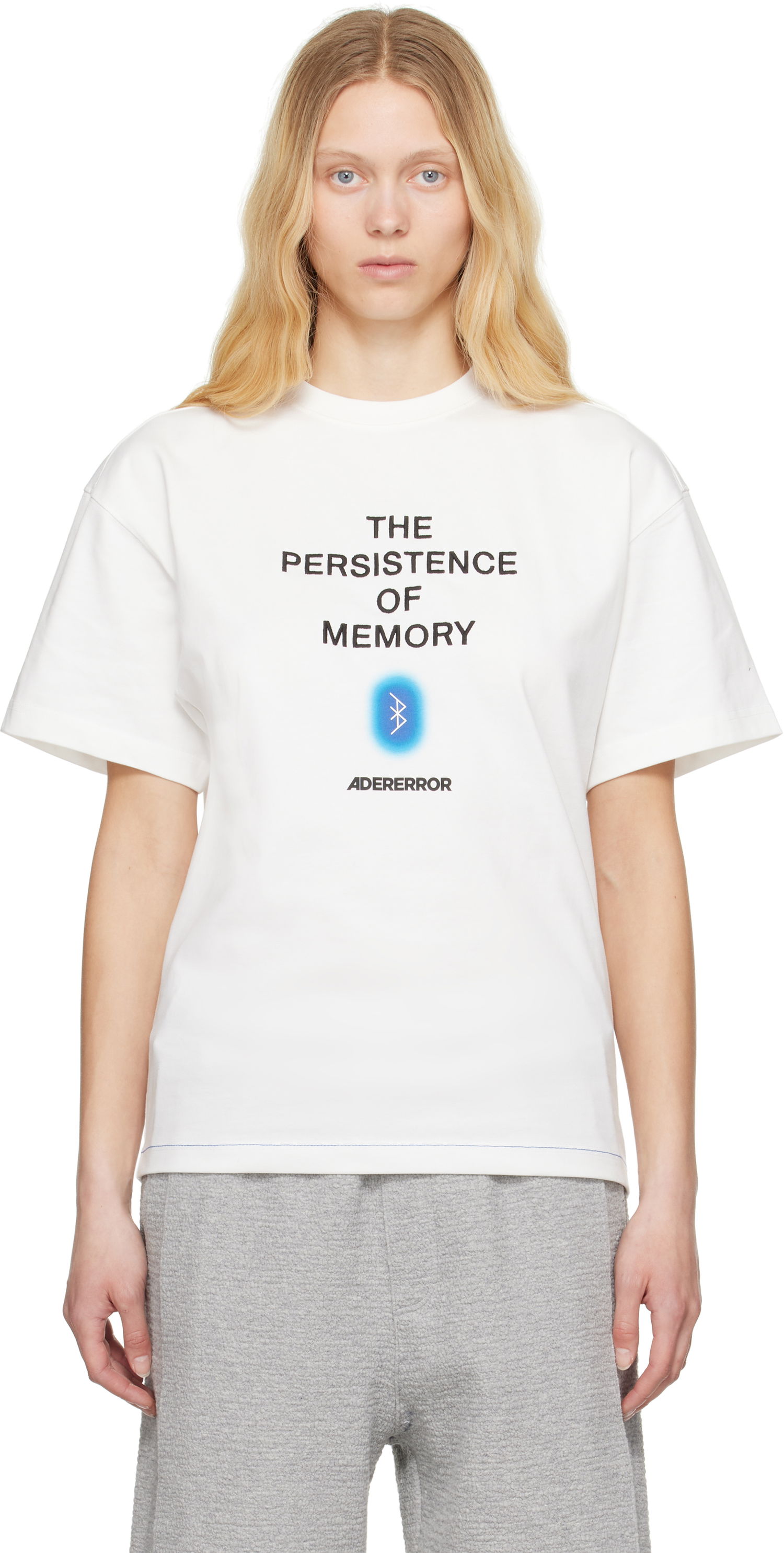T-shirt ADER ERROR ADER error Persistence of Memory T-Shirt Vit | BO01SSTS0116OW, 0