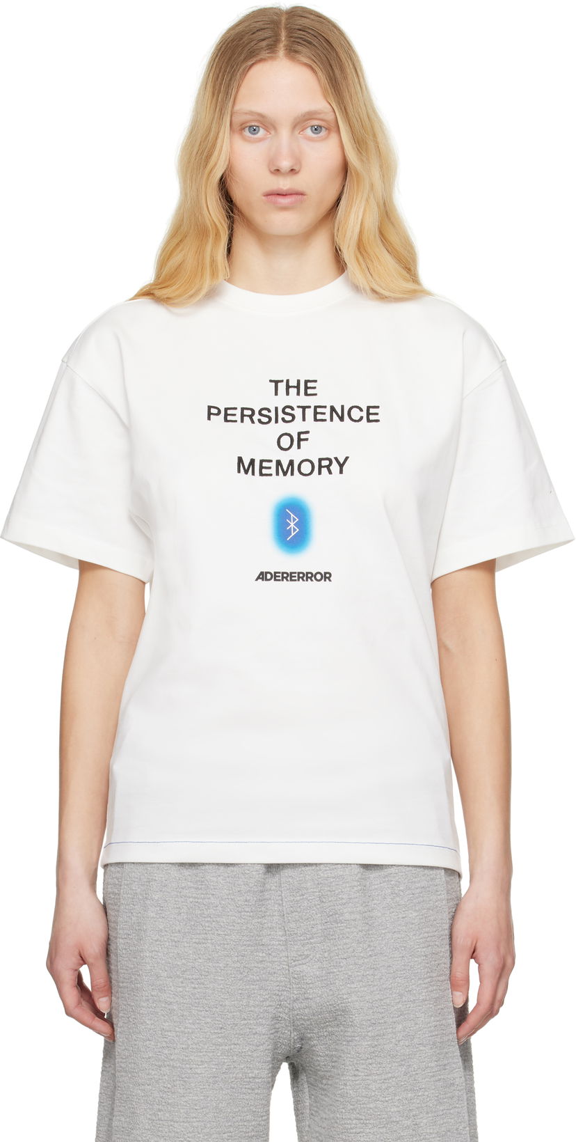 T-shirt ADER ERROR ADER error Persistence of Memory T-Shirt Vit | BO01SSTS0116OW