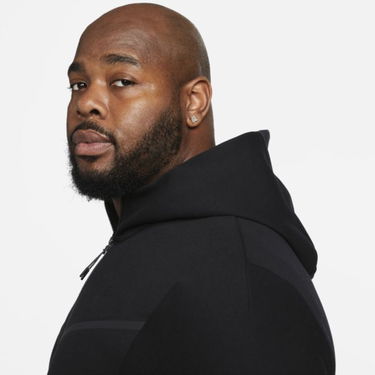 Sweatshirt Nike Sportswear Tech Fleece Svart | cu4489-010, 3
