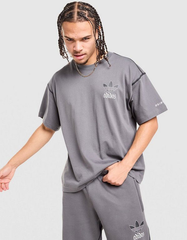 T-shirt adidas Originals Graphic Loose Fit T-Shirt Grå | KC6726, 0