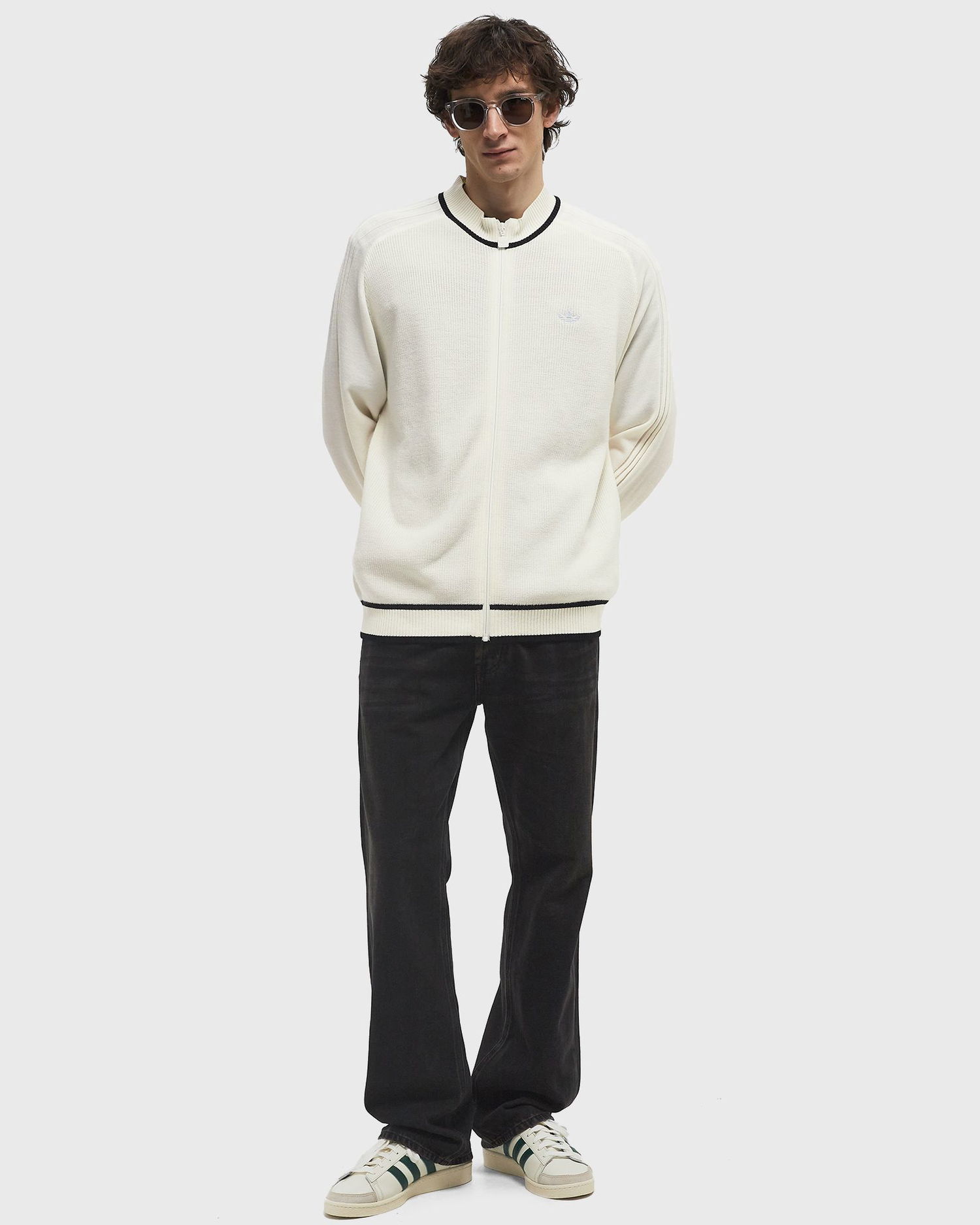 Sweater adidas Originals Premium Cardigan XL Vit | JD3402, 1