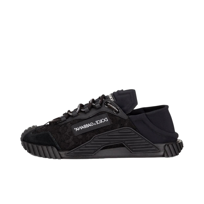 Sneakers och skor Dolce & Gabbana NS1 Low Top Black Lace W Svart | CK1837AX37280999