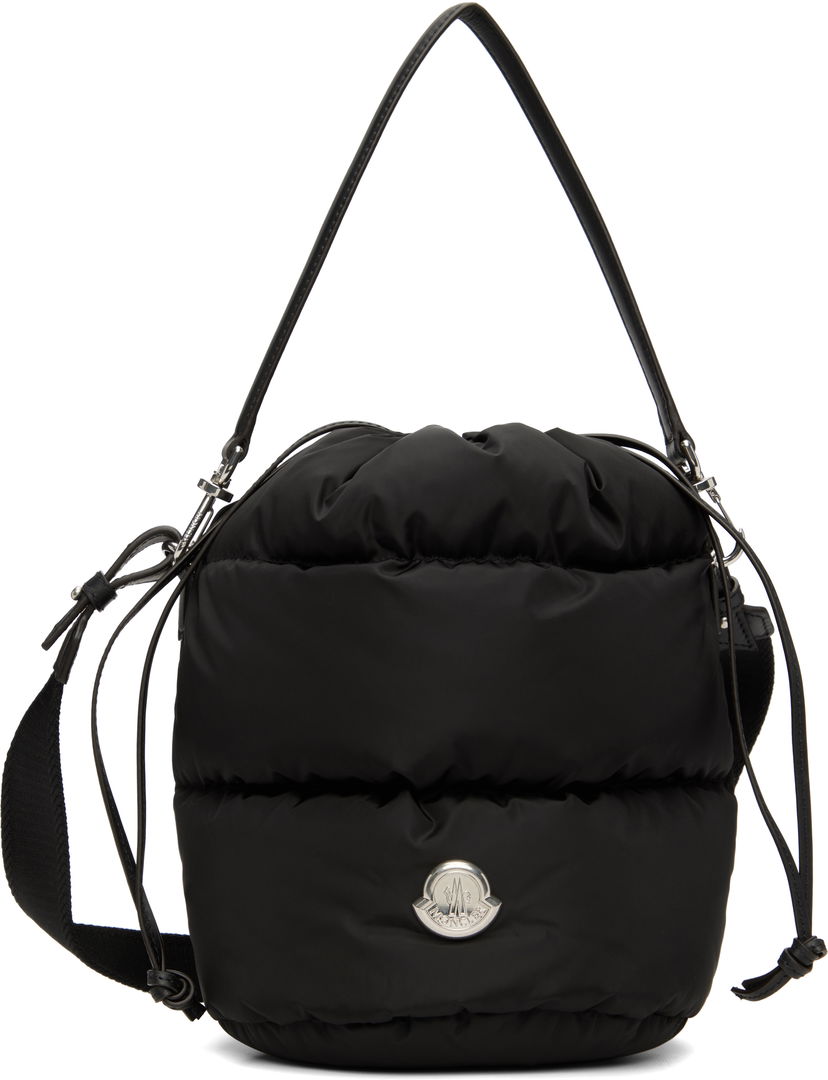 Handväska Moncler Moncler Caradoc Water-Repellent Bucket Bag Svart | K209B5I00002M6275