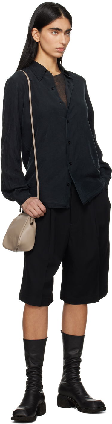 Handväska Yohji Yamamoto Yohji Yamamoto Clasp Shoulder Bag Beige | DT-A92-706, 3