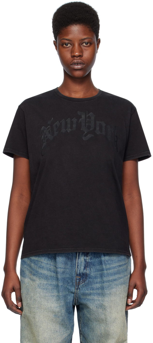 T-shirt R13 R13 'New York Boy' T-Shirt Svart | R13WK001-K099A
