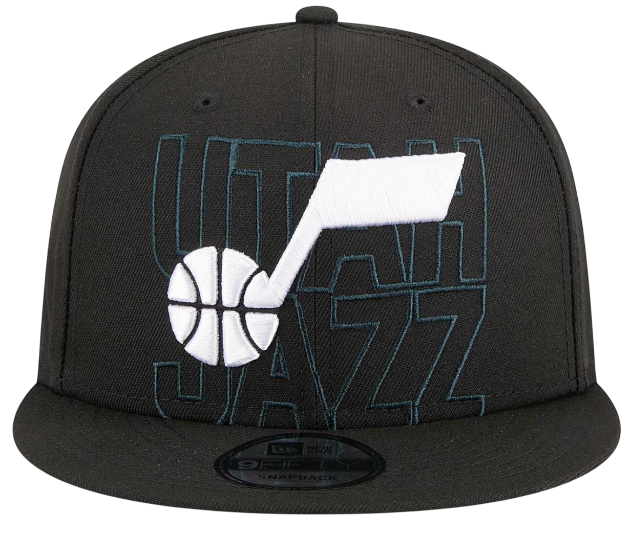 Keps New Era New Era Utah Jazz Draft Snapback Cap Svart | 60360927-60360927, 1