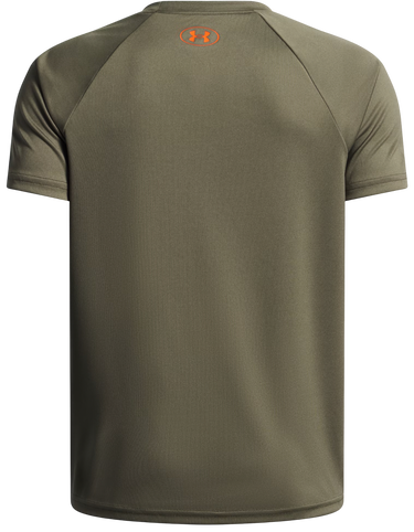 T-shirt Under Armour Tech Split Wordmark Short Sleeve T-Shirt Grön | 1383010-390, 2