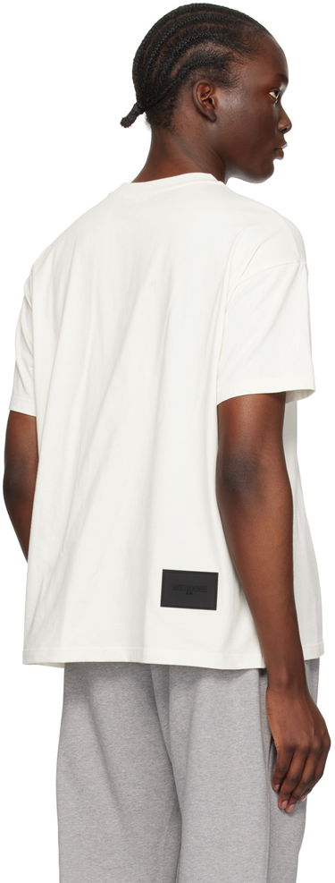 T-shirt We11done Patch T-Shirt Vit | WD-TT1-23-796-U-IV, 2