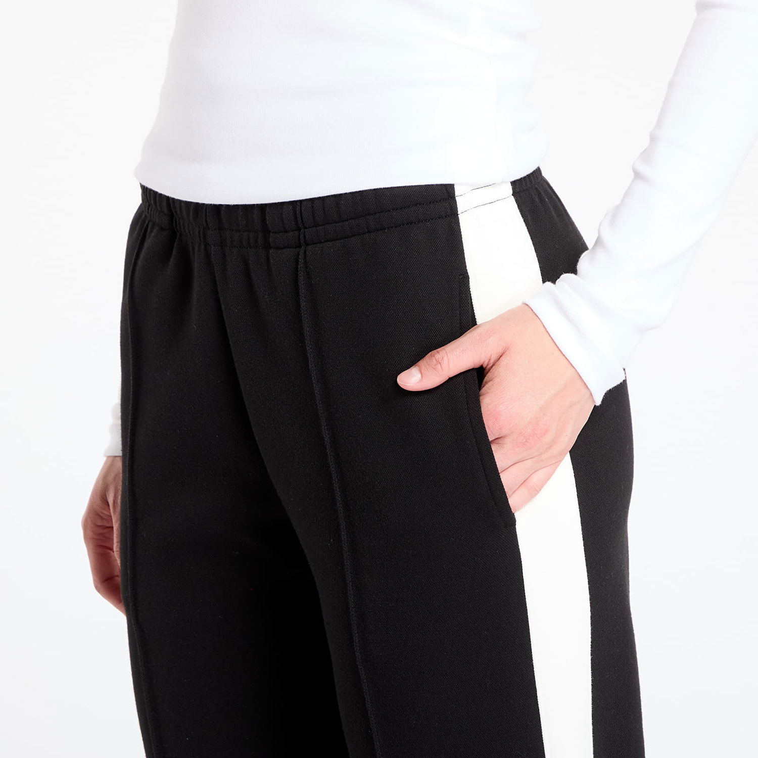 Träningsbyxor Karl Kani Karl Kani OG Sidestripe Trackpants Svart | PD00005427, 1