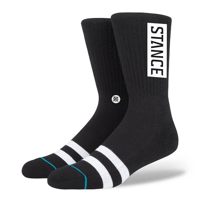 Strumpor Stance OG Black Socks Svart | M556D17OGG, 0