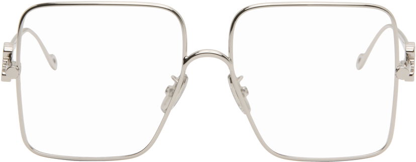 Solglasögon Loewe Oversize Square Retro Glasses Metallisk | LW50038U 192337093227