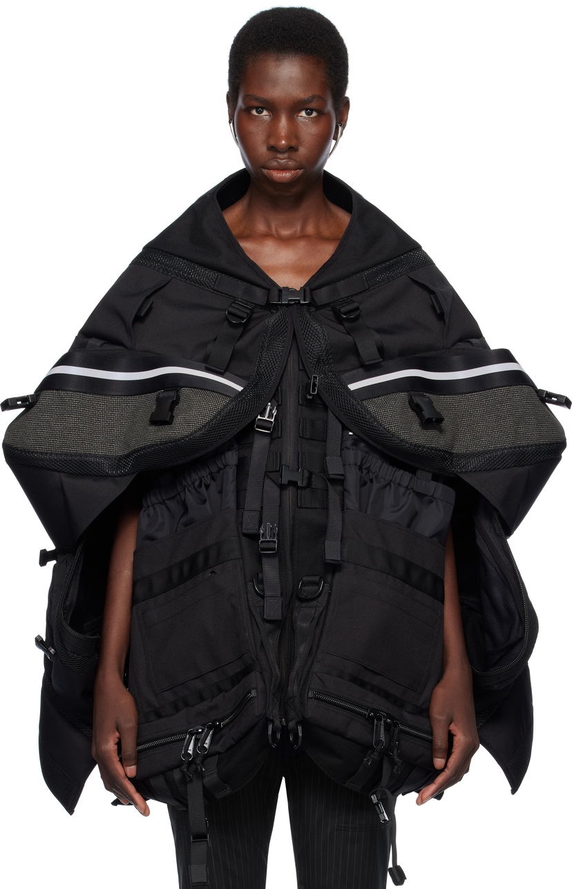 Väst Junya Watanabe Junya Watanabe Komine Protector Vest Svart | JO-J006-051-1