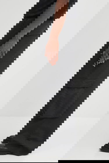 Cargo byxor HELIOT EMIL Heliot Emil PREAW25 Wide Leg Cargo Pants Svart | PREAW25.M.10.207.BLK01, 1