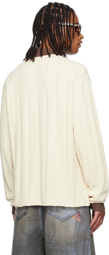 Polotröja Represent Clo Represent Retro Football Long Sleeve Polo Vit | MLM100277, 2