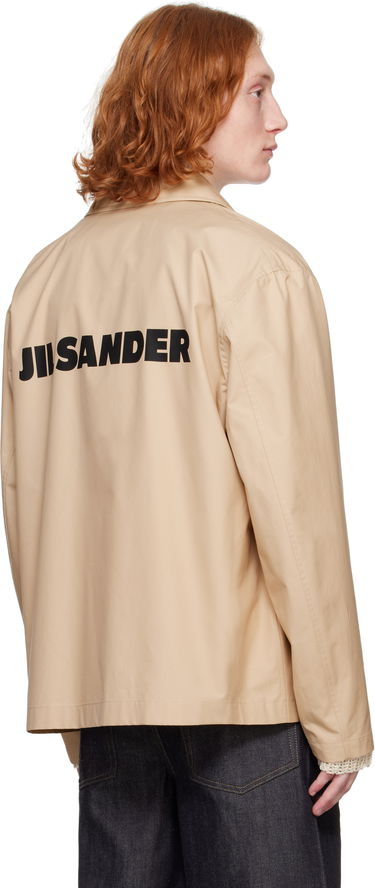 Vindjacka Jil Sander Jil Sander Logo Jacket Beige | J23BN0003_J45026, 2