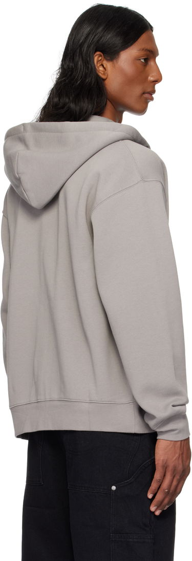 Sweatshirt Dime Dime Cursive Zip Hoodie Grå | DIME2SP2547CHA, 2