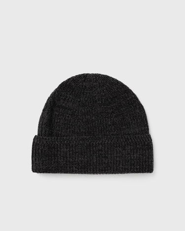 Mössa NORSE PROJECTS Wool Cotton Rib Beanie Svart | N95-0840-1600, 2
