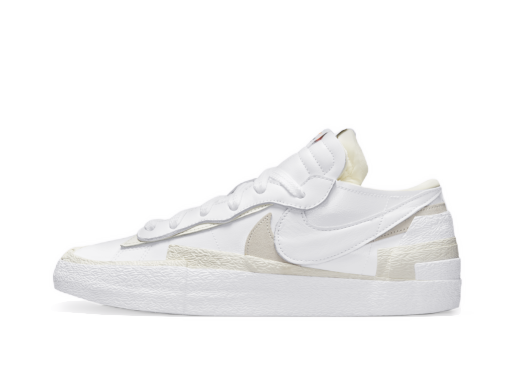 Sneakers och skor Nike sacai x Blazer Low "White Patent" Vit | DM6443-100