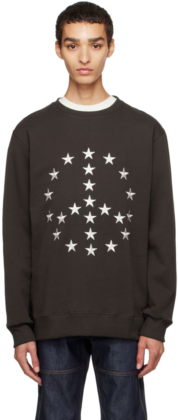 Sweatshirt Études Story Peace Sweatshirt Brun | H22MM205OC16BR, 0