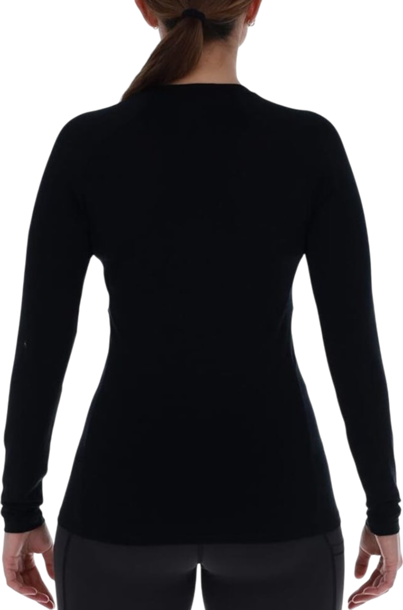 T-shirt inov-8 INOV-8 Merino LS Crew Neck Long Sleeve T-Shirt Svart | 001171-bk-001, 1