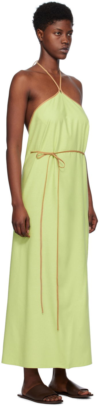 Klä Baserange Baserange Ligo Maxi Dress Grön | DRLI-WS-SP24, 1