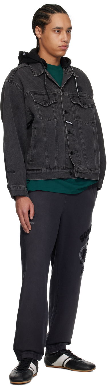 Träningsbyxor AAPE by A Bathing Ape AAPE by A Bathing Ape 'AAPE' Main Sweatpants Svart | AAPPTMB684XXNBKL, 3