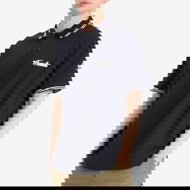 Polotröja Moncler Short Sleeve Logo Polo, Size Large Mörkblå | 8A000-05-89B3G-77X, 2