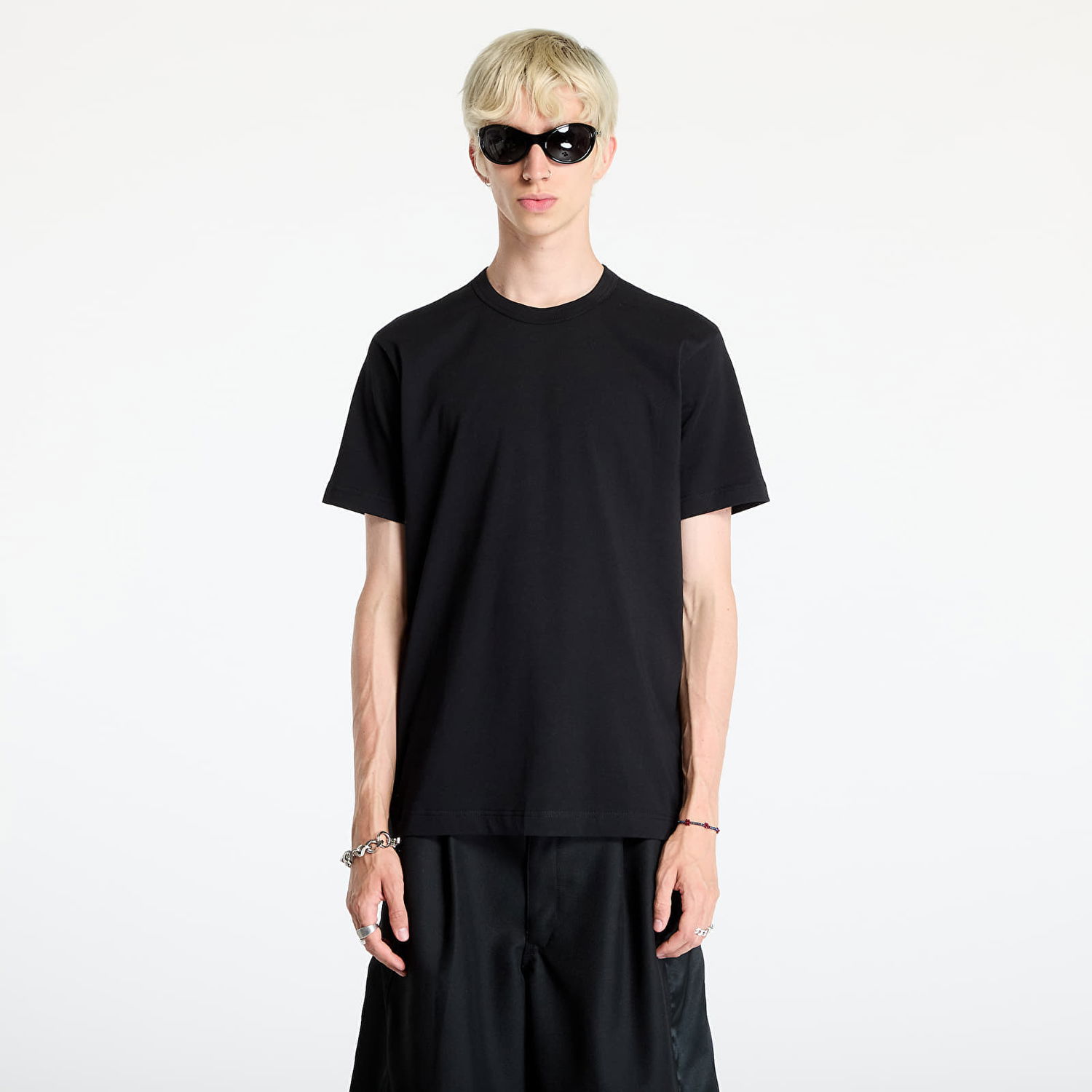 T-shirt Comme des Garçons Knit T-Shirt Black Svart | FN-T002 Black, 0