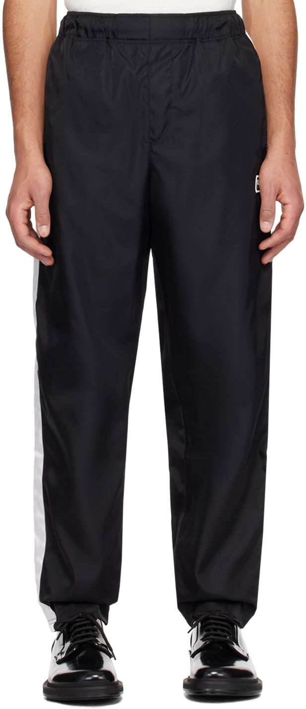 Träningsbyxor KENZO Paris Straight-Leg Sweatpants Svart | FE55PA5049OA, 0