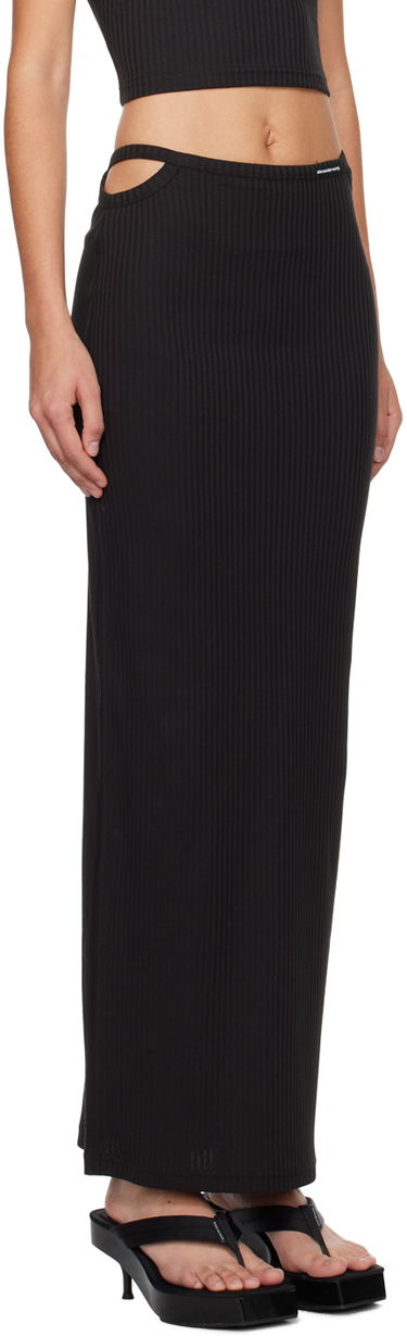 Kjol Alexander Wang Alexander Wang Cutout Maxi Skirt Vit | 4CC1245057, 4